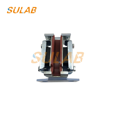 High Speed Cabin And Counterweight Elevator Guide Shoe DXP126-08 LUB121K For Rail 16mm 10mm