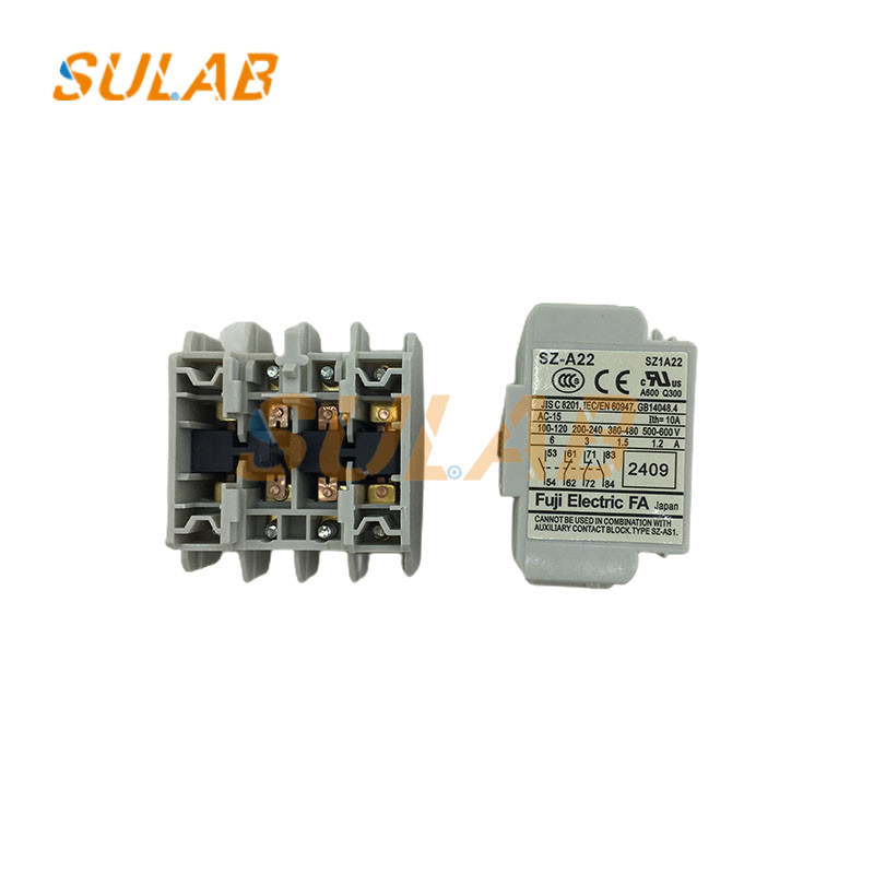 CCC Elevator Spare Parts Original Fuji Auxiliary Contact SZ-A22