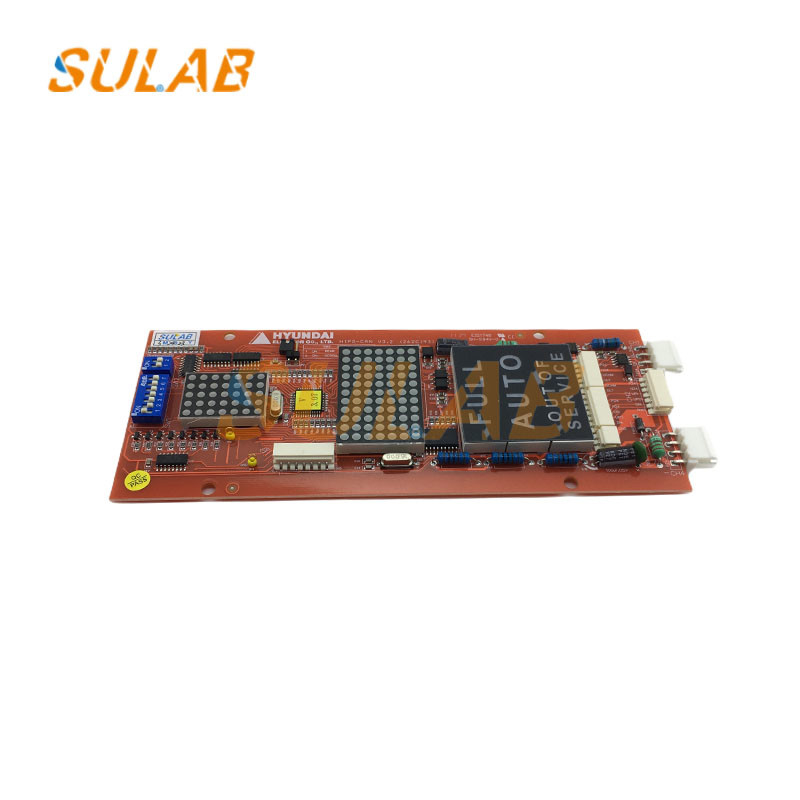 Hyundai Elevator Lift Hop Lop Display Pcb Board HIPD-CAN V3.2 ( 262C193 )