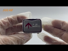 लिफ्ट सहायक उपकरण स्टेनलेस स्टील कॉल बटन लिफ्ट बटन स्क्वायर बटन A0711-8