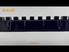 एस्केलेटर स्टेप फ्रेम प्लास्टिक पीली एज स्ट्रिप्स और ब्लैक ट्रेड स्ट्रिप्स एस्केलेटर पीली स्ट्रिप प्लास्टी