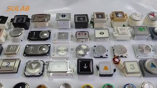 एलईडी बैकलाइट संकेतक और सामान्य रूप से खुले मो के साथ BR32A 32 मिमी यूनिवर्सल विशिष्टता लिफ्ट बटन