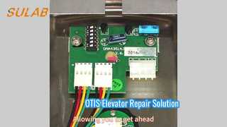 फ़्लोर कॉल कंट्रोल स्पेयर पार्ट XA के लिए LED डिस्प्ले और पुश बटन के साथ OTIS एलिवेटर हॉल कॉल स्टेशन