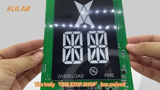 मोनार्क एलेवेटर कमांड बोर्ड 4.3-इंच एलसीडी डिस्प्ले कैन कम्युनिकेशन इंटरफेस और वॉयस कंट्रोल के साथ