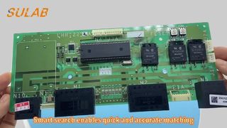 AC110V/DC24V डुअल पावर इनपुट और ओवरकरंट के साथ मित्सुबिशी एलिवेटर फ्लोर डिस्प्ले पैनल LHH-222A