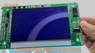 मोनार्क एसएफटीसी-एचसीबी-एल-बीओ एलिवेटर कॉल पैनल 4.3 इंच सफेद एलसीडी डिस्प्ले कैन कम्युनिकेशन और डीसी24 के साथ