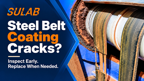 नवीनतम कंपनी समाचार के बारे में Elevator Steel Belt Coating Cracks: Causes, Inspection Steps and How to Choose the Correct Replacement Belt