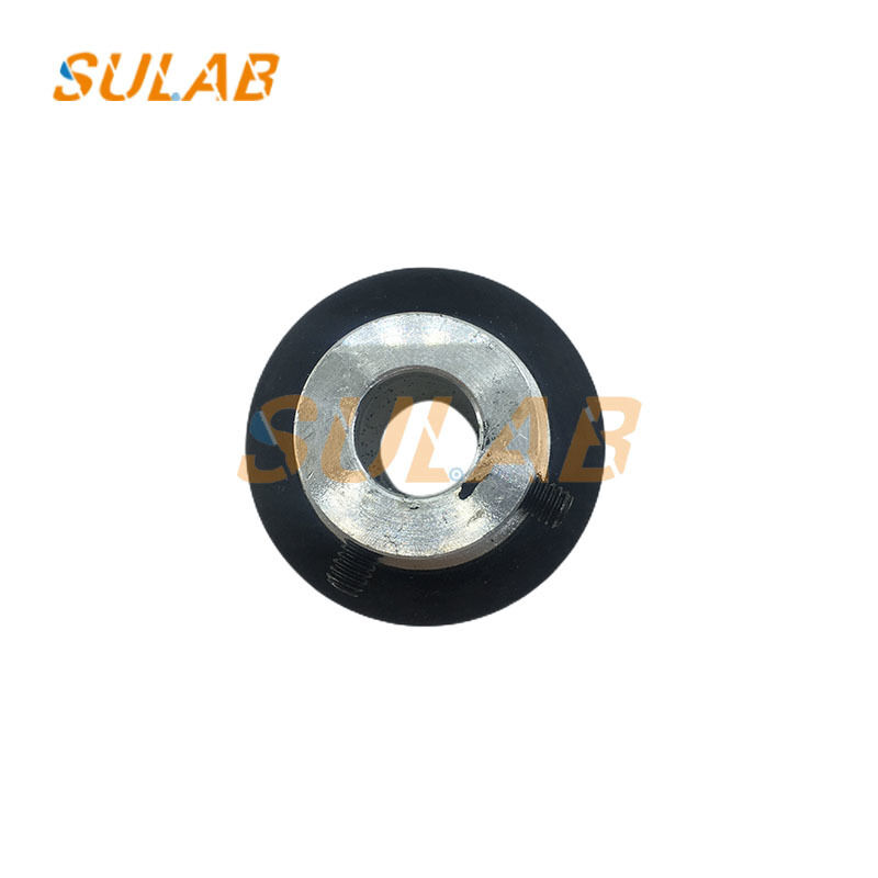 KM650808G01 KONE Elevator Compatible Speed Encoder Roller D37.5 H30mm Friction Wheel Tachometer Roller