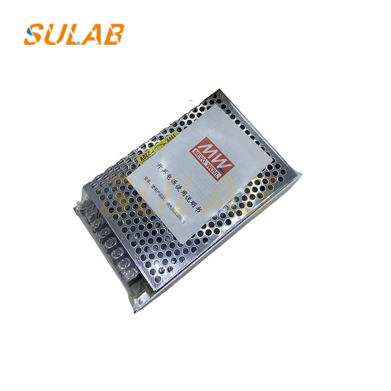 MW Switching Power Supply NED-75B Dual-group Dual-output 73W Total Power Universal Voltage Input for Elevators