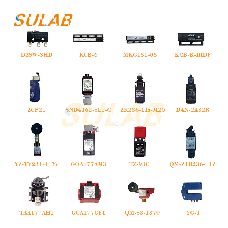 Schneider Electric Limit Switch with 1NO+1NC Snap-Action Contacts 10 Million Mechanical Cycles and IP65 Protection for Elevators