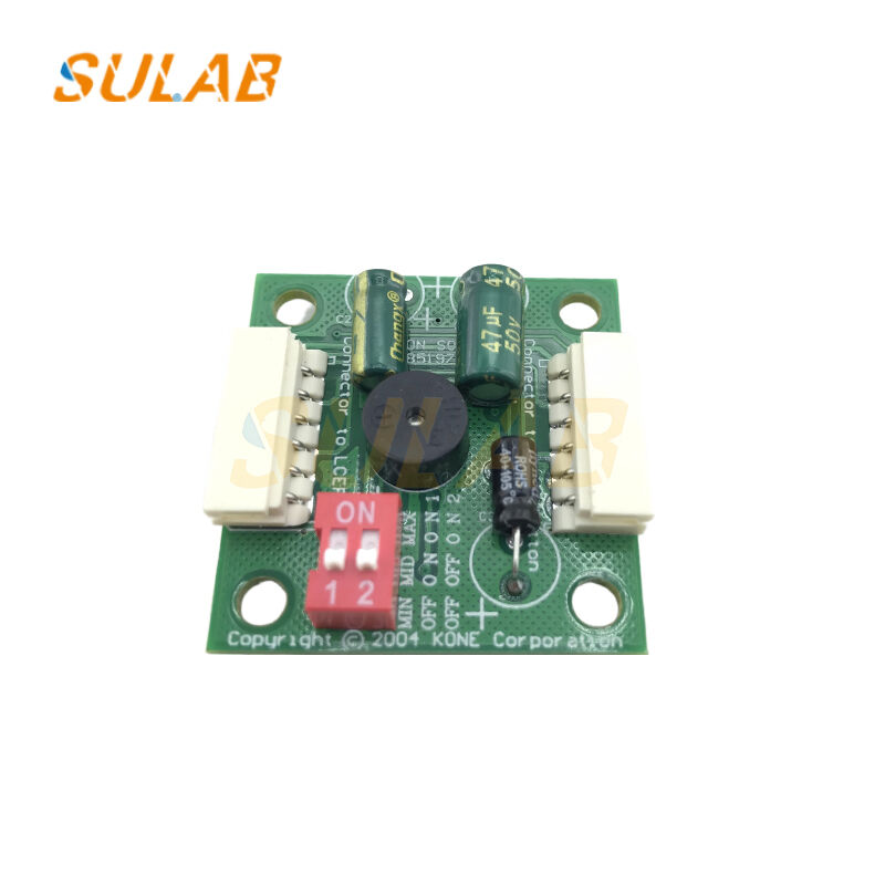 KONE Elevator Button Sounder Board KM851970G01 Arrival Bell Buzzer PCB Module with 24V DC and Plug-and-Play Installation