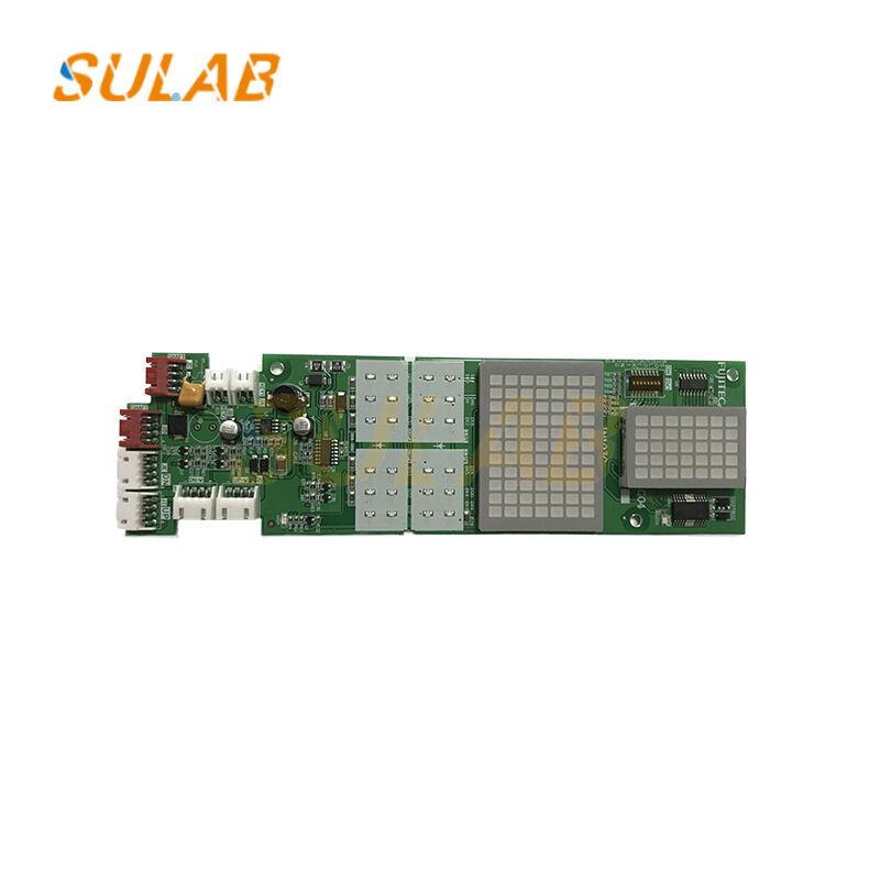 Original FUJITEC IN103C Elevator Hall Call Display Board with LED Multi-language Voice Prompt and Inspection Mode Indication