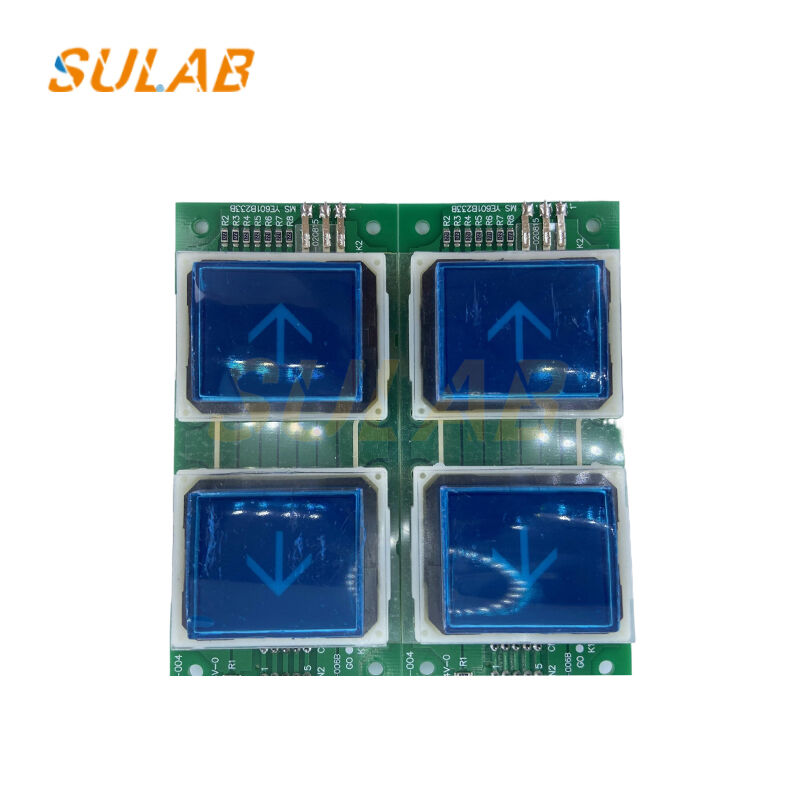 Mitsubishi Elevator Button Board LHB-006B Car Command PCB with Anti-accidental Touch and Self-diagnosis for GPS Series Lift