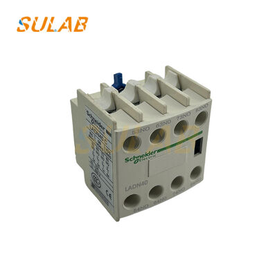 श्नाइडर इलेक्ट्रिक LADN40C 40A 24V DC लिफ्ट मोटर नियंत्रण के लिए फ्रंट सहायक संपर्क