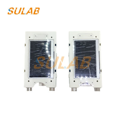 उच्च संकल्प स्टेनलेस स्टील लिफ्ट डिस्प्ले स्क्रीन वास्तविक समय संचालन जानकारी और बाहरी कॉल डिस्प्ले पैनल के साथ