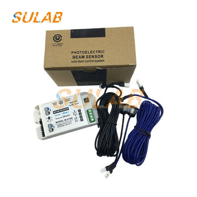 मूल M-218D लिफ्ट फोटोसेल इन्फ्रारेड सुरक्षा एकल/दोहरी बीम स्विचिंग और माइक्रो कंप्यूटर नियंत्रण एंटी-पिंच सिस्टम के साथ थ्रू-बीम सेंसर