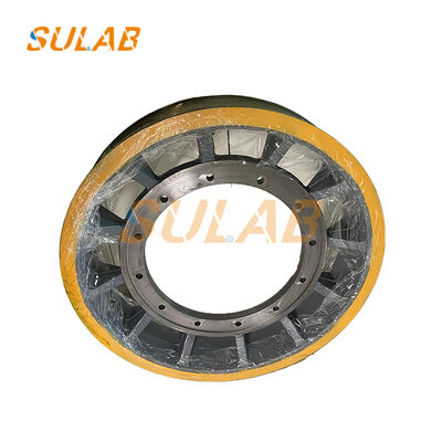 मित्सुबिशी लिफ्ट ट्रैक्शन शीव परमानेंट मैग्नेट सभी आकार डक्टाइल आयरन QT600-3 से बना