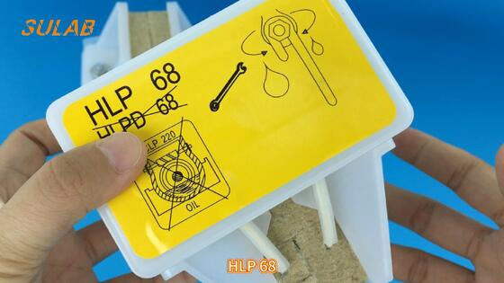 एससी लिफ्ट ऑयल कप एचएलपी 68∙ एबीएस प्लास्टिक रेल स्नेहक कार और काउंटरवेट गाइड रेल के लिए 3 सेमी चौड़े उद्घाटन के साथ